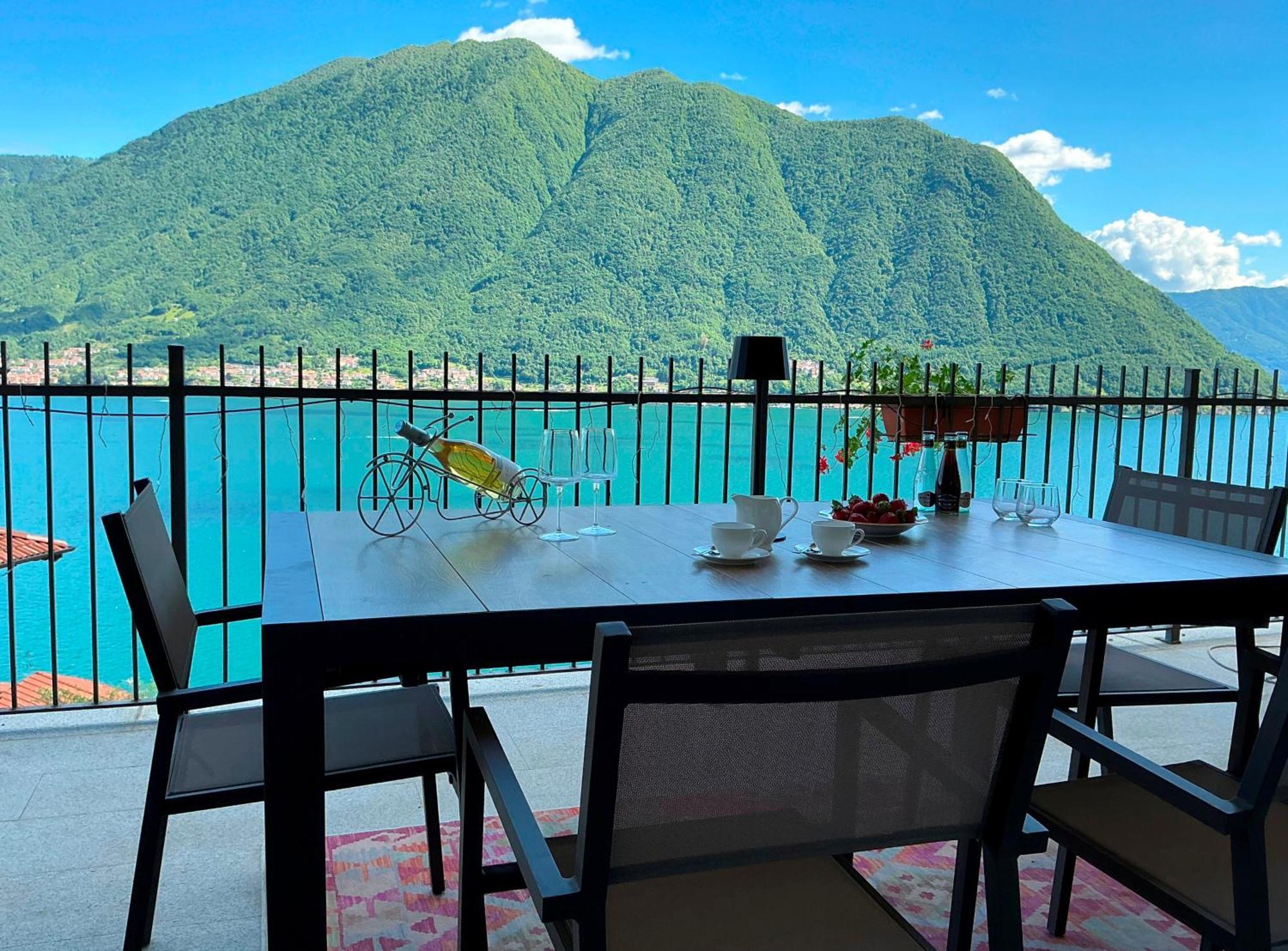 Colonno Panoramica Lago Di Como Экстерьер фото